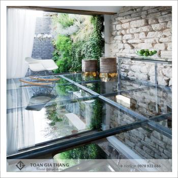 Sàn nhà kính cường lực Sàn nhà kính cường lực