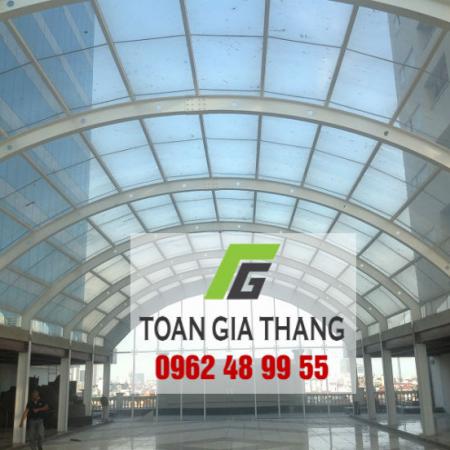 Mái vòm kính cường lực Mái vòm kính cường lực